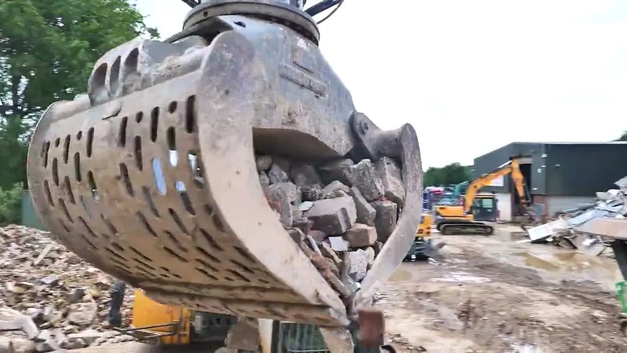Hav-A-Skip aggregates yard in St Leonards-on-Sea